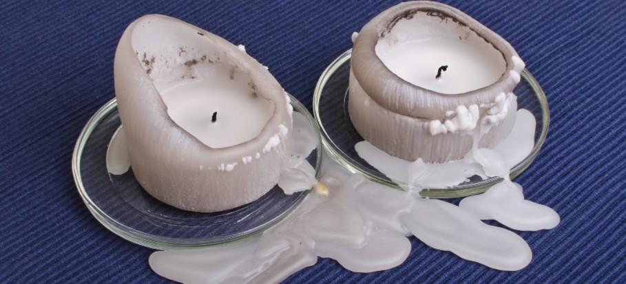 گرم کردن، راهی مناسب برای پاک کردن لکه شمع